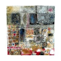 „draußen“        (25 x 25 cm)