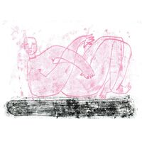 „Liegende“ I        (29 x 42 cm)