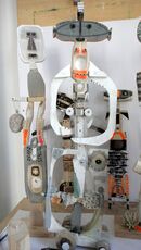 Aus der Serie „Reisende“ II        (Höhe 87 cm)