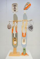 „Anette und Erika“        (Höhe 87 cm)