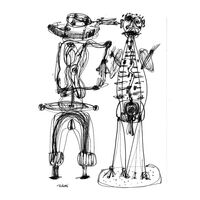 „Zwei“        (18 x 25 cm)