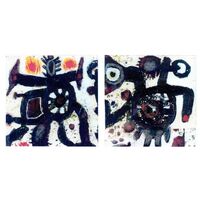 „Zwei Wesen“        (je 16 x 16 cm)